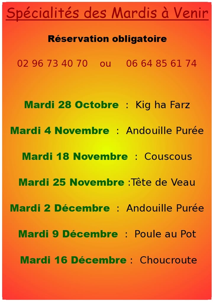 Voici la programmation des Mardis a venir Noubliez pas de 1 1344130200840474 - Accueil Voici la programmation des Mardis a venir Noubliez pas de 1 1344130200840474 - Accueil