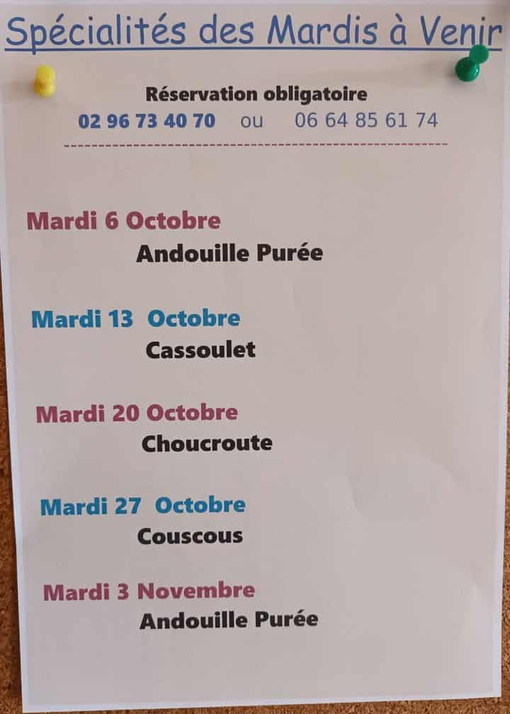 Specialites des Mardi doctobre Sur place dans le Menu 1 1632846475302177 - Accueil Specialites des Mardi doctobre Sur place dans le Menu 1 1632846475302177 - Accueil